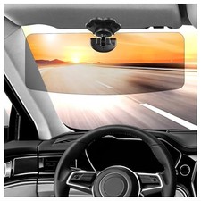 Polarized Sun Visor for Car,Anti-Glare Sun Visor Extender for Car with 180 