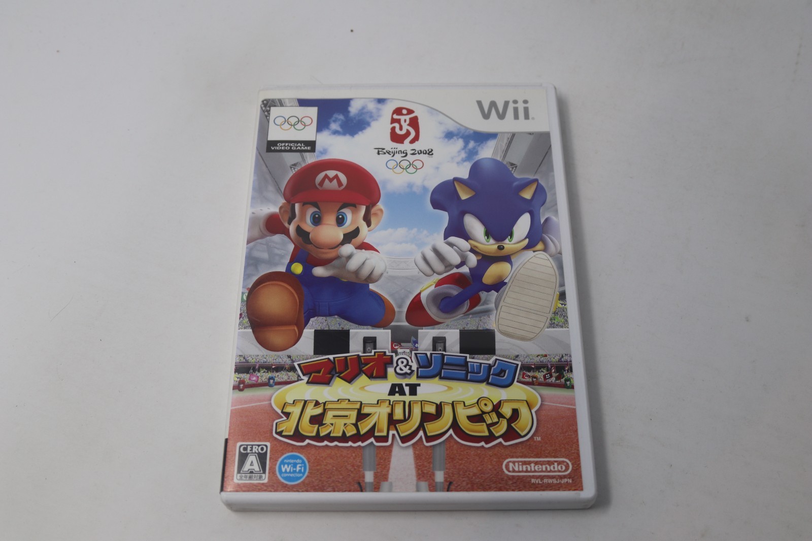 Mario &Sonic at the Beijing Olympic Games Nintendo Wii Japan Version Region Lock