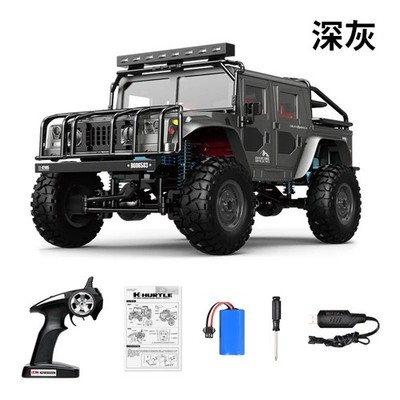 JJRC Hummer H1 1:12 RC Car 4WD Off-Road Truck – Alloy Chassis, 2.4