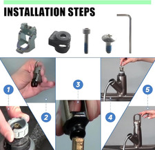 Replacement Handle Adapter Kit for Moen 100429, Single Handle Faucet Adapter ...