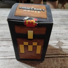 MCDONALD  S MINECRAFT MOVIE ADULT HAPPY MEAL TOY GRIMACE EGG  UNUSED CODE CARD