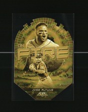 2022 Topps Fire En Fuego Gold Minted Jose Altuve #EF-23 Houston Astros