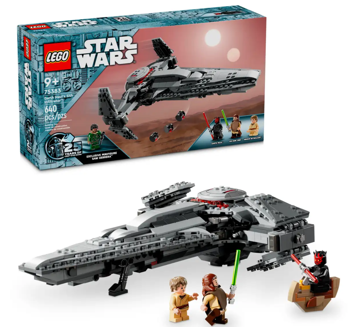 長山えいセットSALE LEGO Star Wars Darth Maul's Sith Infiltrator (75383) NEW SEALED