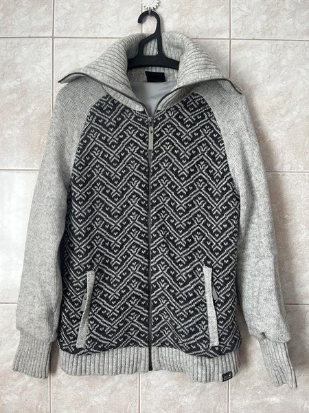 Women Jack Wolfskin Sweater Grey Polyamide 38 / M