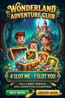 Partners Monopoly_Go WONDERLAND ADVENTURE CLUB   4 slot ME    1 slot YOU   