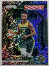 2024 Prizm Monopoly WNBA Jewell Loyd # WNBA24 Purple Millionaire Shimmer /50 