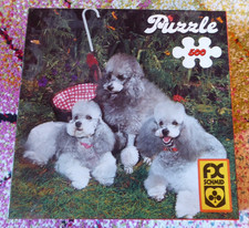 F.X. Schmid Puzzle - Pudel - 39x39 cm, 500 Teile, No. 97769