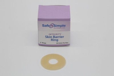 Safe n' Simple Integrity Skin Barrier Rings, 2''- 20 Rings/Box - RRSNS68002
