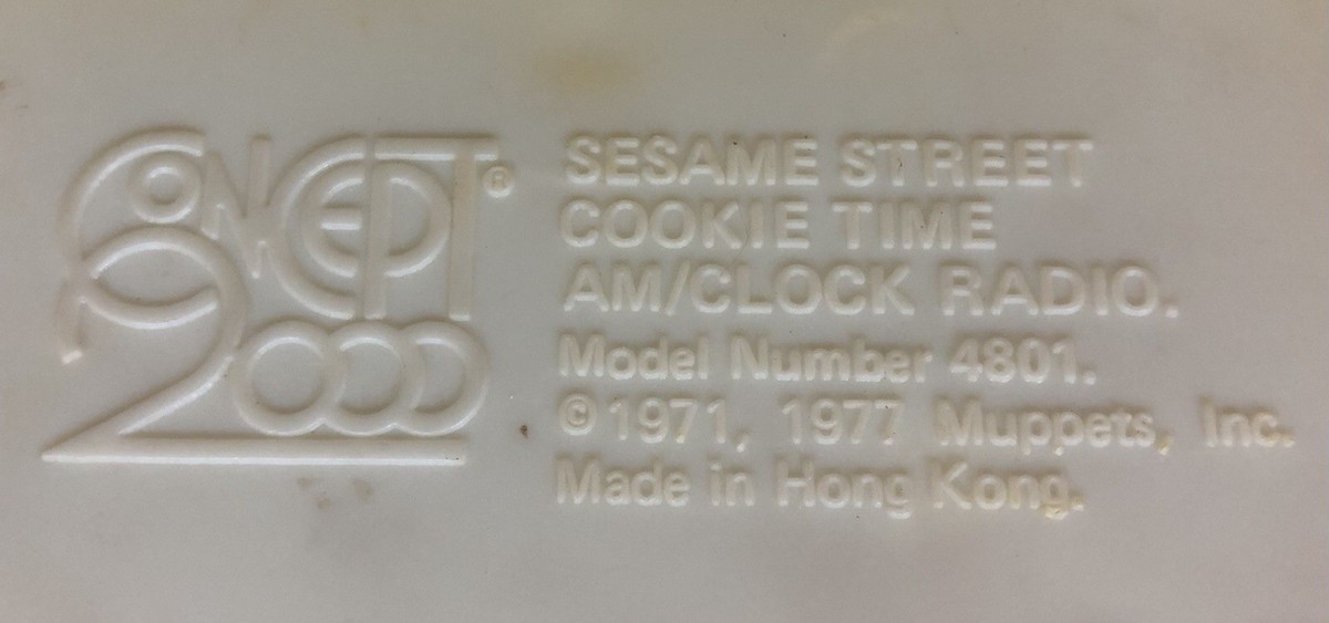 VINTAGE 1977 Sesame Street 