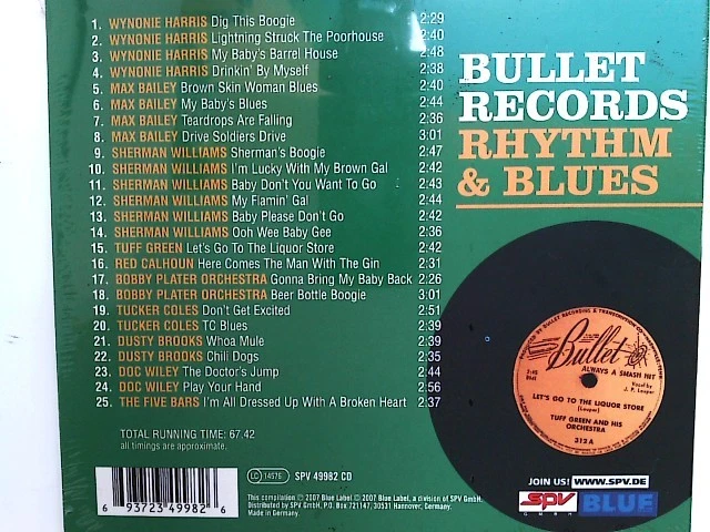 Bullet Records R&B , Various: - Bild 2 von 2