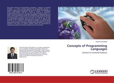 Concepts of Programming Languages Piyush Choudhary