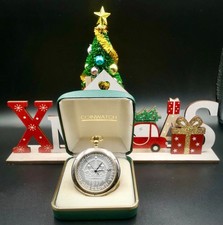 Vintage and Rare COINWATCH Pocket watch. Come with original box.