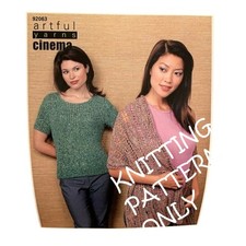 New Artful Yarns Cinema 92063 Leaf Stole Ribb...