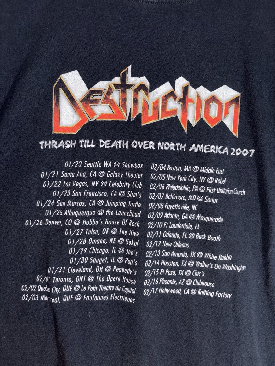 DESTRUCTION 'Release From Agony' Shirt XL German Thrash METAL