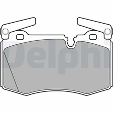 LP2235 DELPHI Brake Pad Set, Disc Brake for MINI