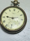 antique 20 Year Waltham Usa Travelers Pocket Watch gf