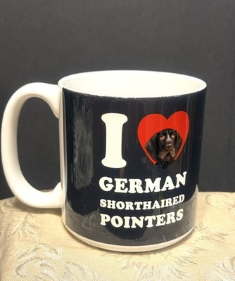 I Love German Short-Haired Pointers Collectible Mug Cup