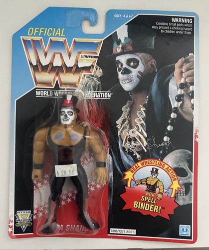 New- Factory sealed-1992 WWF Hasbro PAPA SHANGO ac...