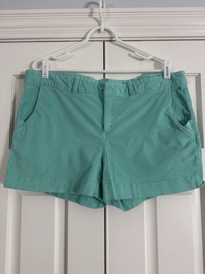 NWOT Athleta Pica 4 Mint Green Corduroy Shorts Size 16
