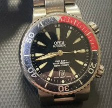 ORIS TT1 Diver Date 7541 Titan Automatik Herrenuhr von JP