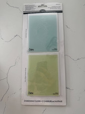 Sizzix Textured Impressions Large Folder Crown Flourish Heart Wing Set Craft