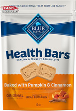 Blue Buffalo Health Bars Crunchy Dog Biscuits, Oven-Baked with Natural Ingredien