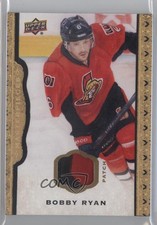 2014-15 Upper Deck Masterpieces Black Framed Memorabilia 7/25 Bobby Ryan #87 0c3