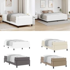 Bett Doppelbett Einzelbett Stauraumbett Bettgestell mit Matratze Kunstleder