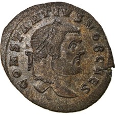 [#864836] Moneta, Constantius I, Follis, 302-303, Roma, SPL-, Bronzo, RIC:104