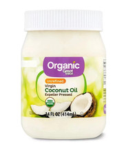 Great Value Organic Unrefined Virgin Coconut Oil 14 fl oz.