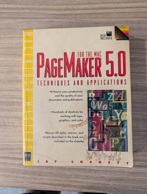 Macintosh Masters: PageMaker 5.0 for the Mac - Techniques and Applications Book