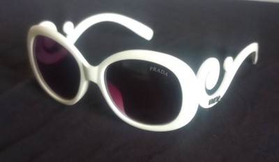 PRADA Swirl Sunglasses — Looking to trade Prada Sunglasses Swirl Baroque Round Black PR27NS SPR 27N  main image 4