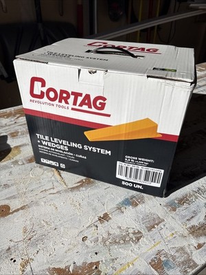 Cortag Tile Leveling System Wedges 500 qty Case