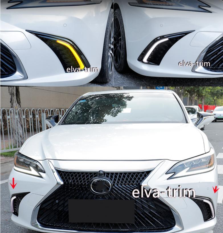 レクサス ES LEDデイタイムランニングライト For Lexus ES 350 300h 2019-2020 2022 DRL LED Daytime running