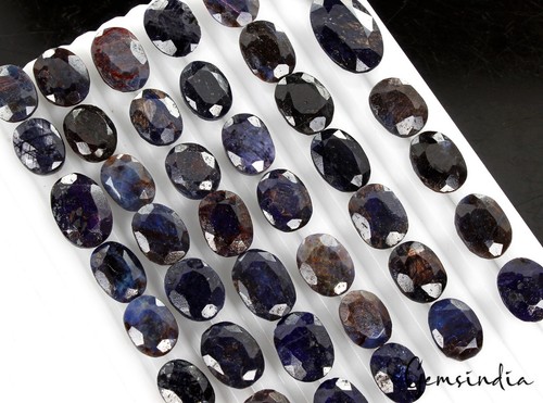 500 Ct Natural Blue Sapphire Oval Cut Loose Gemstones For Making Jewelry 13-23mm - 第 2/6 張圖片