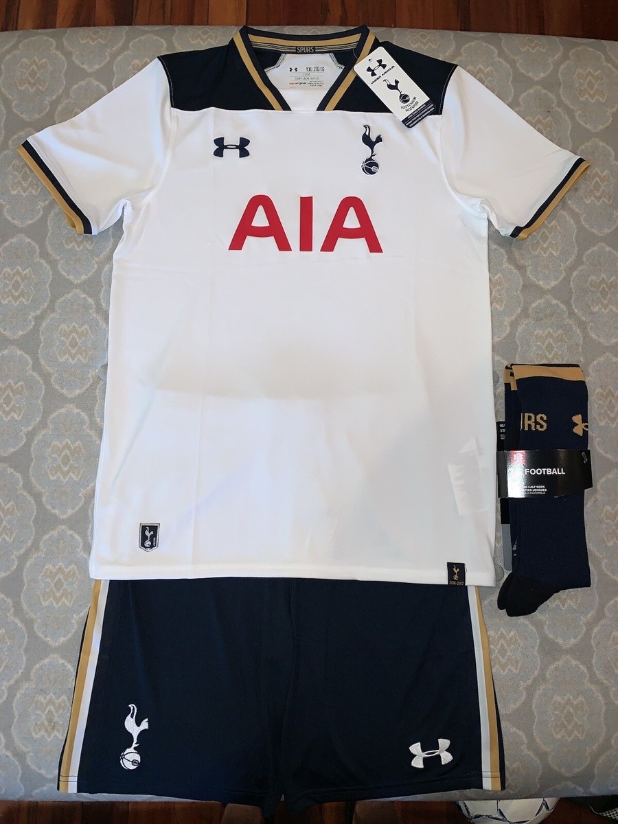 Tottenham FC 2016/17 Home Jersey/Kit Size Youth XL | eBay