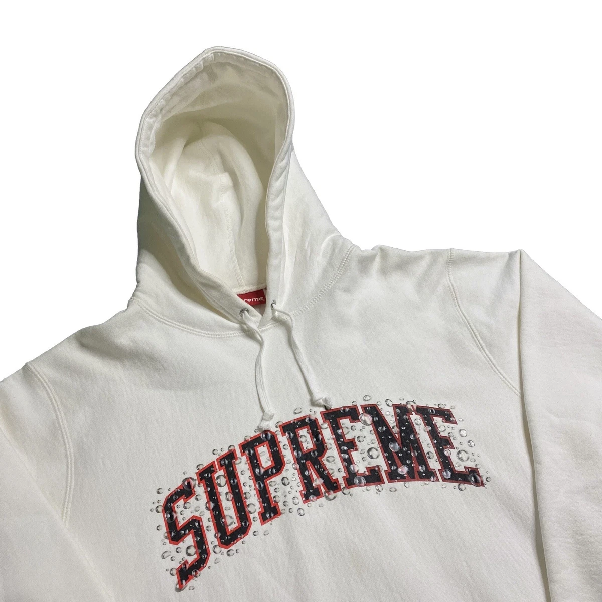 Supreme water sales arc hoodie red