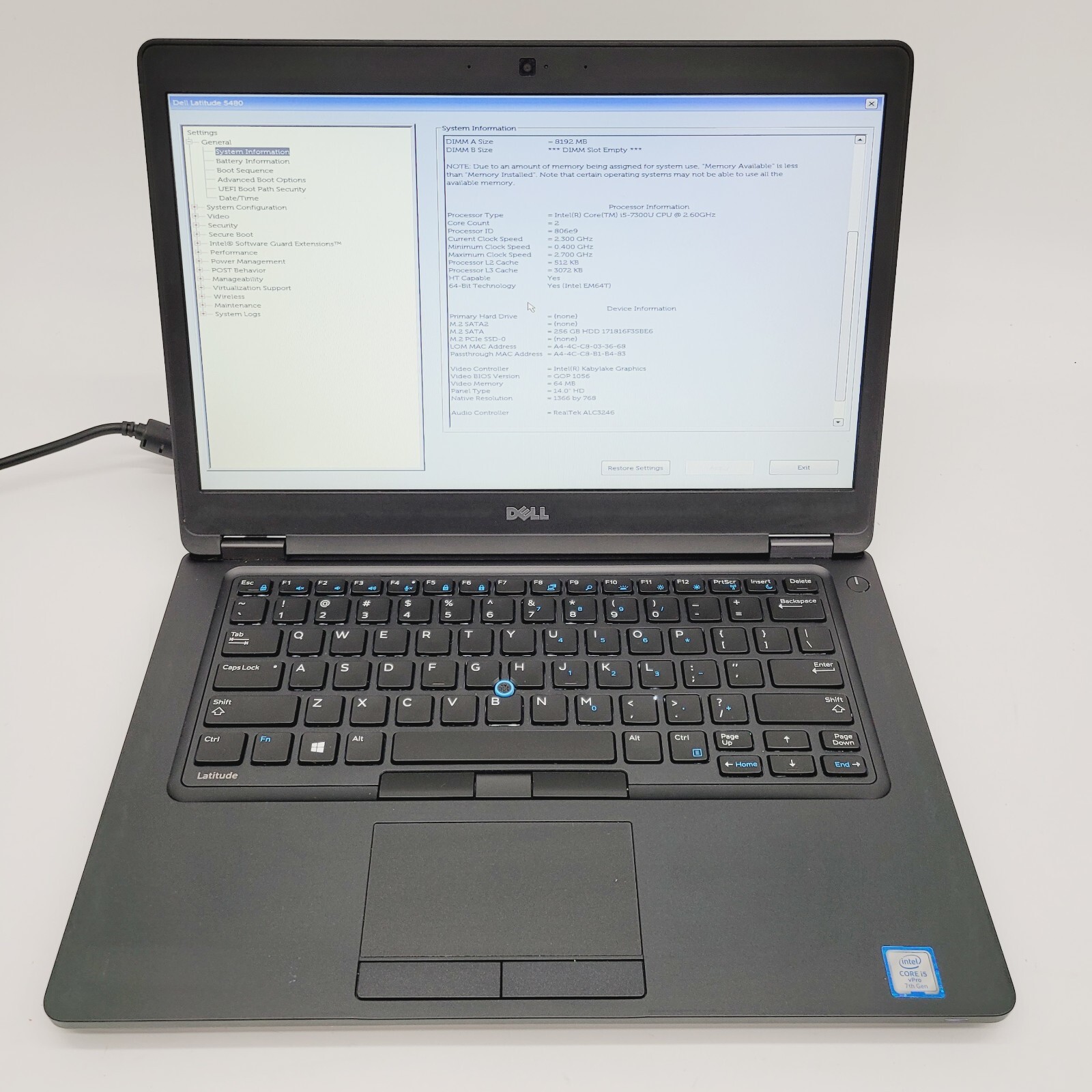 Dell Latitude 5480 Laptop for Custom Builds