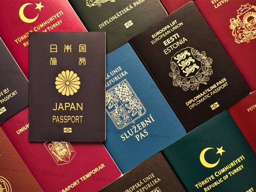 45 Countries Passport Notebook Movie Props Student Imitation Travelling Diary - Picture 3 of 55