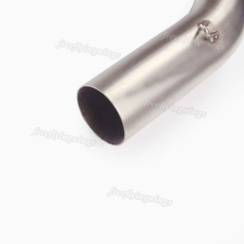 アップテンポ Slip-on 51mm Exhaust Mid Link Pipe Connect Tube For Kawasaki