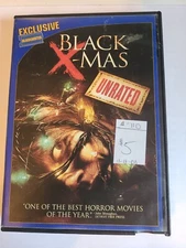 Black X-Mas DVD Movie 2006 Christmas Holiday Horror Blockbuster Exclusive