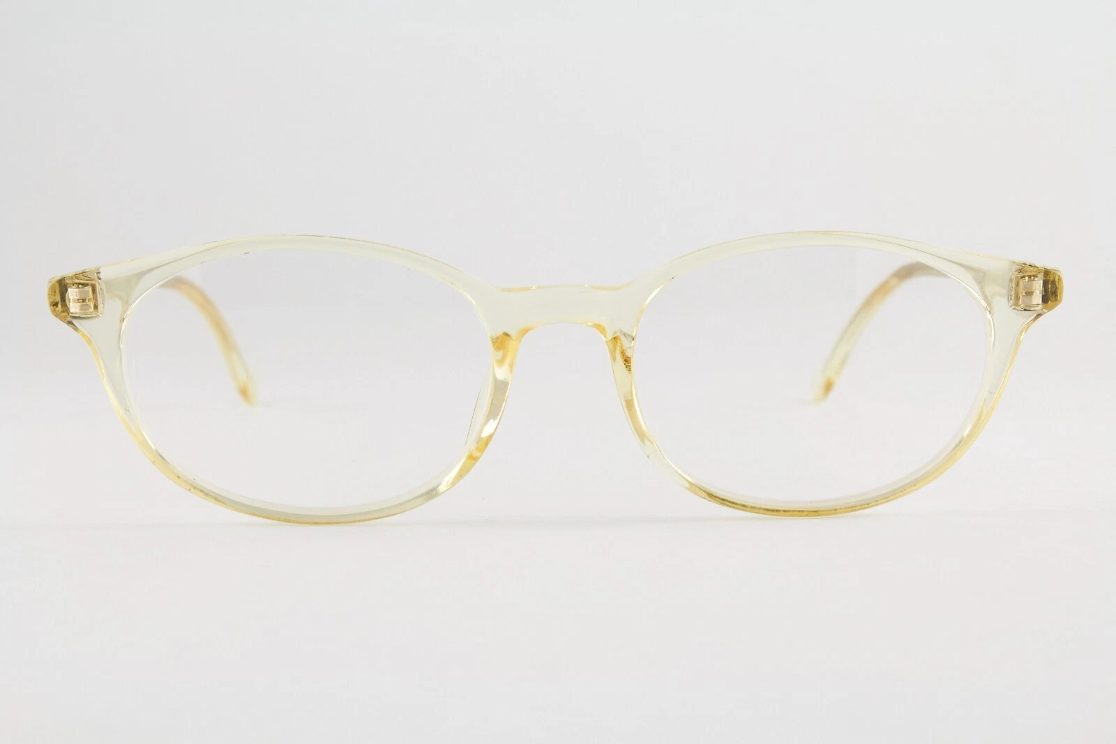 Very Rare Authentic Oliver Peoples Gable BECR Beige Crystal 47mm Glasses Japan