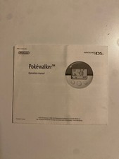 Pok walker Operations Manual - Nintendo DS