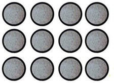 Premium Replacement Charcoal Water Filter Disks for Mr. Coffee Machines - 12 Pac