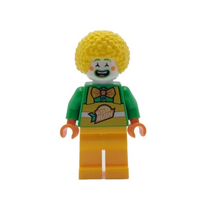 Genuine LEGO Citrus The Clown Party Circus Minifigure From Set