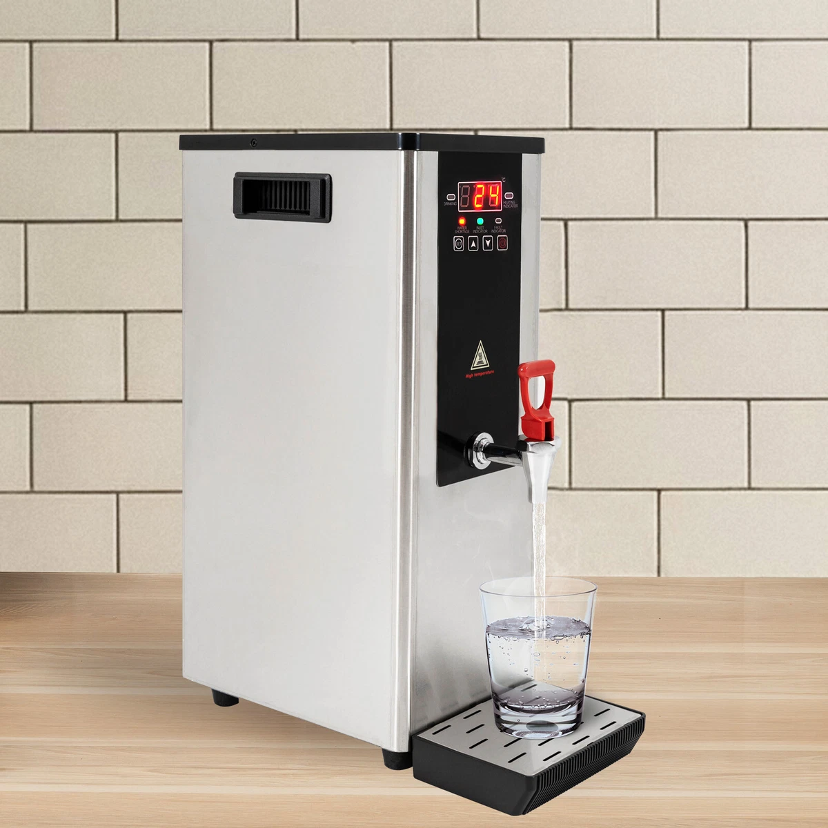 10l Electric Hot Water Boiler Commercial Water Dispenser Stainless Steel  Office | eBay