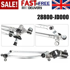 FRONT WINDSCREEN WIPER MOTOR & LINKAGE FOR NISSAN QASHQAI 2006-2013 28800-JD000