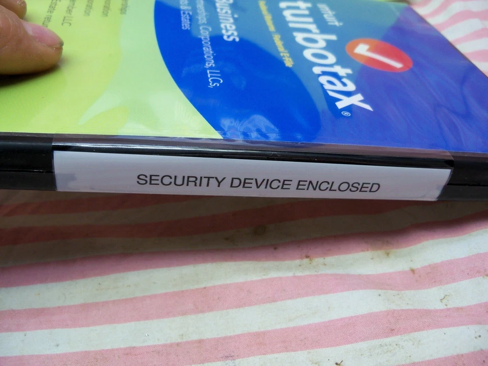 Intuit TurboTax Business 2018 Year Partnership LLC Trust Estate CD NEW Sealed - Image 2 of 4