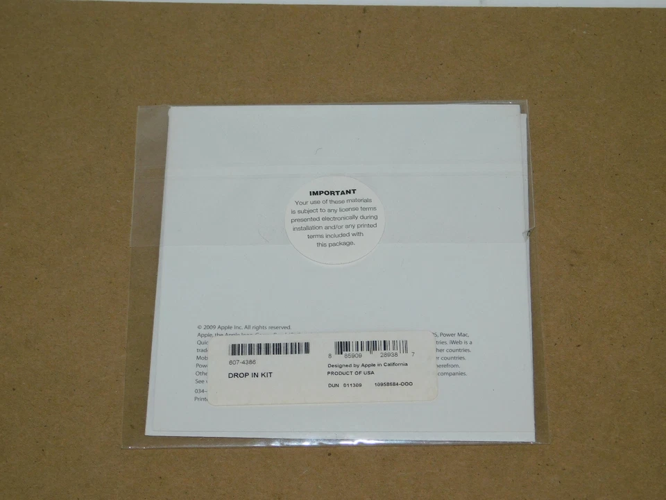 Apple iLife '09 DVD Software Drop In Kit 607-4386 - Image 2 of 2