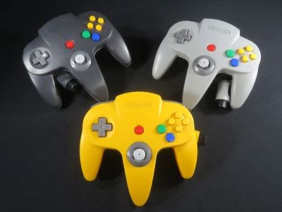 64 manettes 3 pad set n64 Nintendo Japon officiel testé /n64 game authentick - Photo 1/4